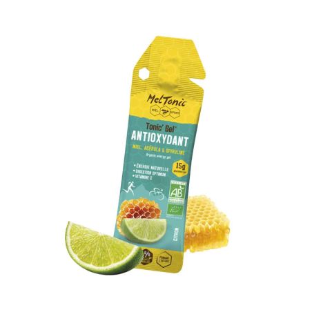 Gel energetico bio Meltonic - Antiossidante - Miele, acerola e spirulina