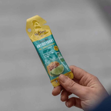 Gel energetico bio Meltonic - Antiossidante - Miele, acerola e spirulina