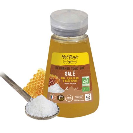 Eco navulling 12 bio gels - Meltonic Gezouten - Honing, fleur de sel