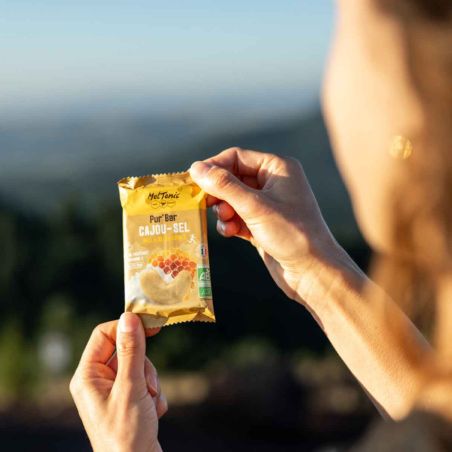 Pur'Bar salé bio Meltonic - Cashew, Salz