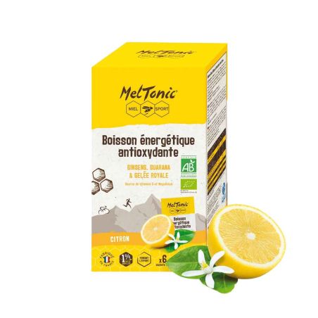 Antioxidatives Bio-Energiegetränk Meltonic x 6 Sticks - Zitrone