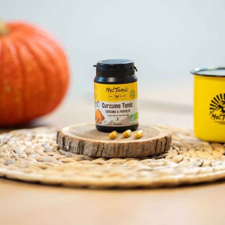 Meltonic Organic Turmeric - 60 capsules