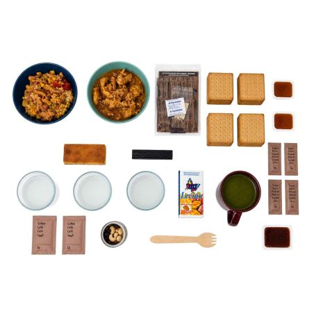 Militärration – Menü C Vegetarisch – 3000 Kcal