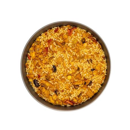 Hähnchen-Fajita am Lagerfeuer