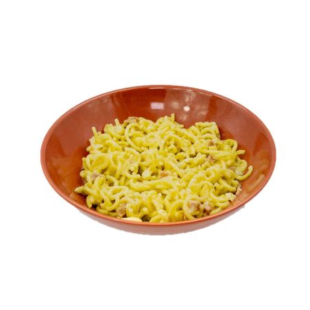 Pasta alla carbonara del bivacco