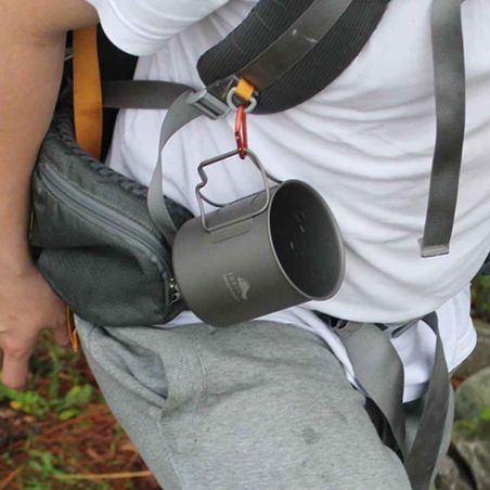 Pentolino in titanio Toaks Ultralight - 0,45 L
