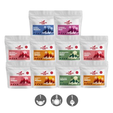 10 Trekking Nahrung Rezepte - Lyophilise & Co