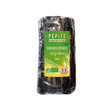 Biologische gedroogde bananen