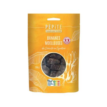Bio-getrocknete Bananenwürfel