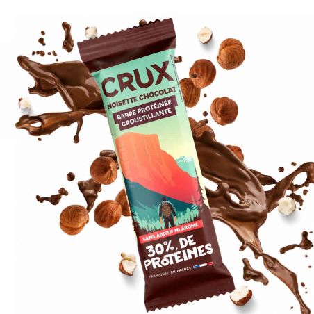Crux Nutrition -proteiinipatukka – hasselpähkinä, suklaa