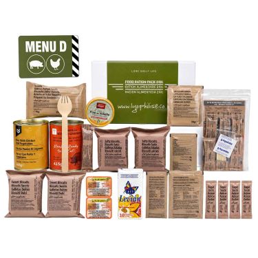 Racja wojskowa - Menu D Zachodnie - 3000 Kcal