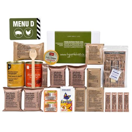 Razione militare - Menu D Occidentale - 3000 Kcal