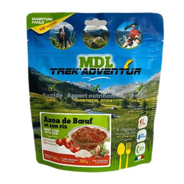 Axoa de boeuf med ris