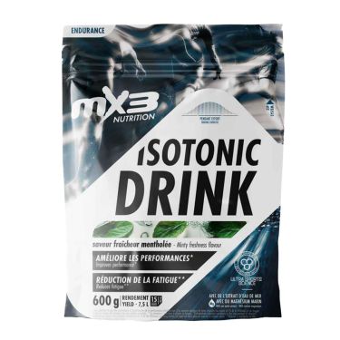 Boisson isotonique MX3 Endurance - Effort court - Fraicheur mentholée
