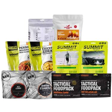 Selezione - 10 cibi liofilizzati - 100% naturali