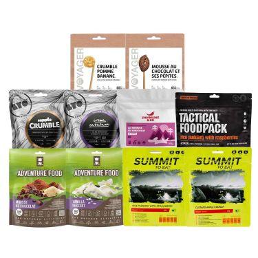 Auswahl - 10 Bestseller - Trekking Nahrung Desserts
