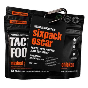 Zestaw 6 liofilizowanych posiłków Tactical Foodpack - Oscar