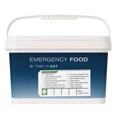 Kit 7 giorni in secchio vegetariano - Cibo liofilizzato, Razioni compatte - 5 anni