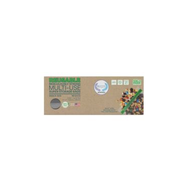 Lot de 10 sachets anti-odeur réutilisables Smelly Proof - 15 x 9,5cm