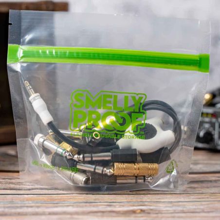 Set van 10 herbruikbare geurwerende zakjes Smelly Proof - 15 x 9,5 cm
