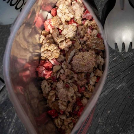 Bio-Granola Erdbeere-Himbeere