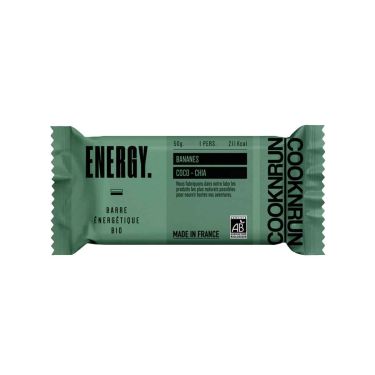 Barretta energetica bio - Banane, semi di chia, cocco