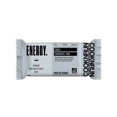 Barrita energética ecológica - Higos, nueces y flor de sal