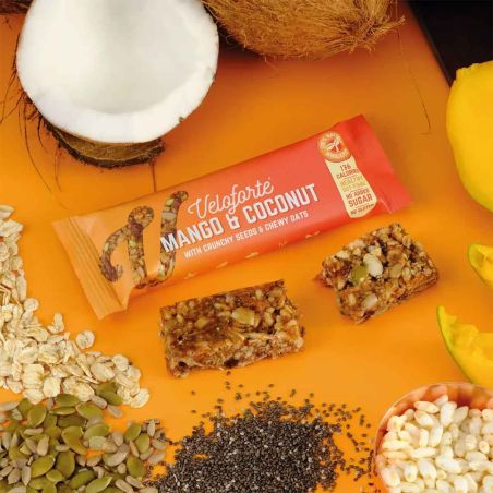Veloforte kaurapuukko - Mango & kookos