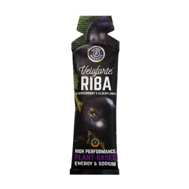 Veloforte Riba energigel – Solbær, hyldeblomst