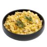 Kartoffeln und Schweinefleisch mit Dillsauce