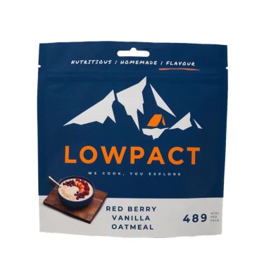 Porridge waniliowe z owocami leśnymi