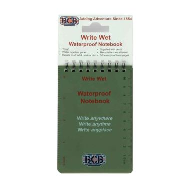 Wasserdichtes Taschennotizbuch BCB