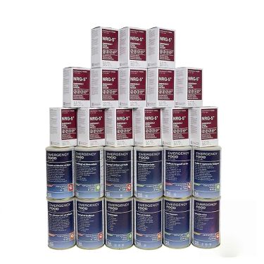 Kit Sopravvivenza 1 mese - Pasti, Razioni compatte, Filtro acqua - Conservazione 15 anni