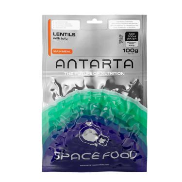 Lentils and tofu
