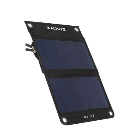 Panneau solaire + batterie externe X-Moove Solargo Trek 10000 mAh - 2 ports USB