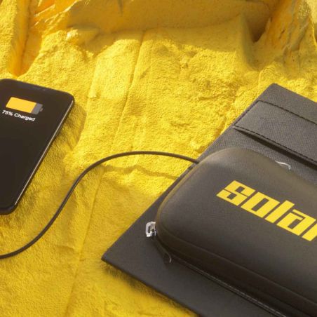 Panneau solaire + batterie externe X-Moove Solargo Trek 10000 mAh - 2 ports USB