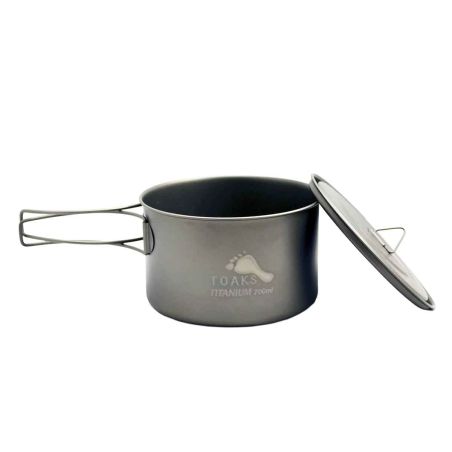 Kochtopf aus Titan Toaks Ultralight - 0,7 L