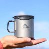 Caneca de titânio MSR - 0,45 L
