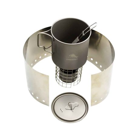 Toaks Titanium-Windschutz