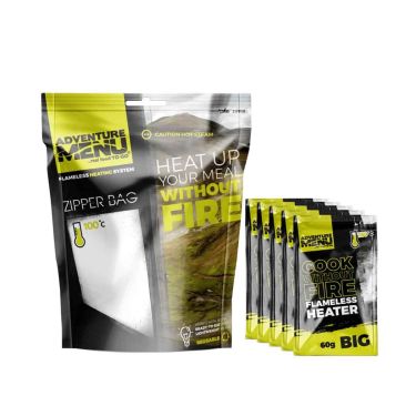 Système Autochauffant - Sachet Zip + Réchauffeurs