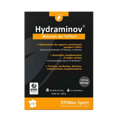 Hydraminov - Sportgetränk Effinov x 10 Sticks - Neutral