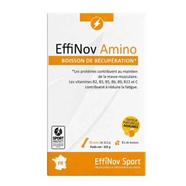 Effinov Amino - Erholungsgetränk Effinov x 10 Sticks - Zitrus