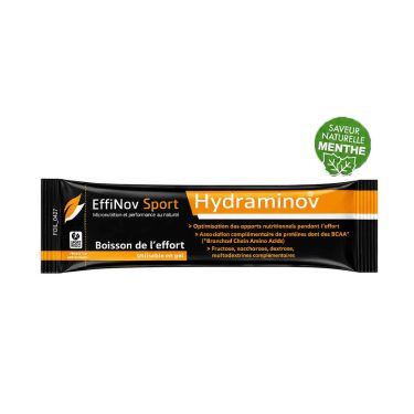 Hydraminov - Sportgetränk - Minzgeschmack - 1 Stick