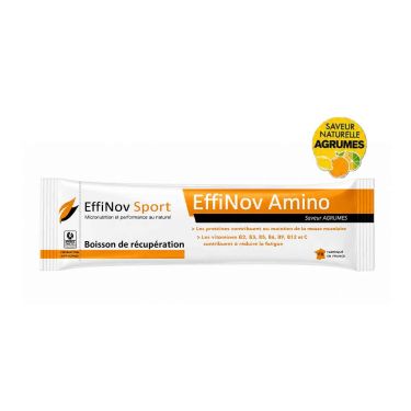 EffiNov Amino - Bevanda di recupero - Gusto Agrumi - 1 stick
