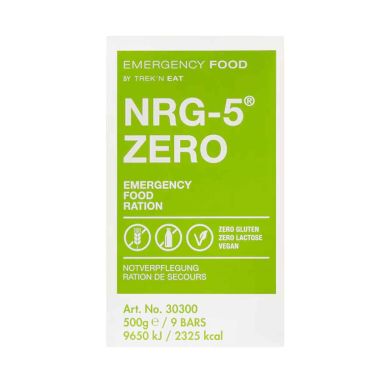 NRG-5 ZERO gluteeniton hätämuona - 15 vuotta