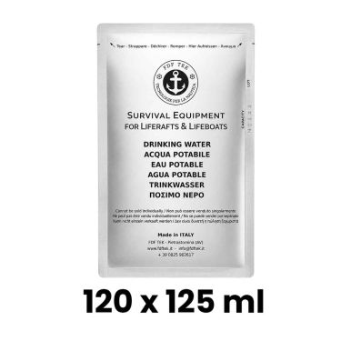 Drikkevand i pose - 5 år - 120 x 125 ml (15 L)