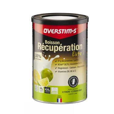 Bevanda di recupero Elite Overstim.s - 420 g - Limone, limone verde