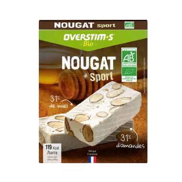 Bio-Nougatriegel Overstim.s x 4
