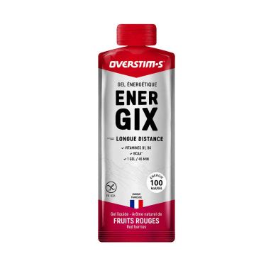 Gel Energix Overstim.s - Lunga distanza, BCAA - Frutti rossi