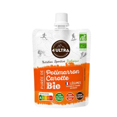 Bio-Salziges Energiepüree 4ultra – Hokkaido-Kürbis, Karotte